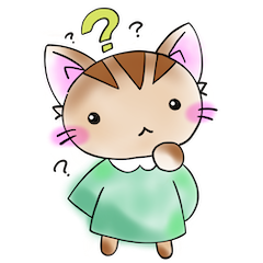 なぜなぜネコさん LINEスタンプ